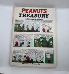Peanuts Treasury by Charles M. Schulz Hardcover Book Club Ed 1968 Illustrated