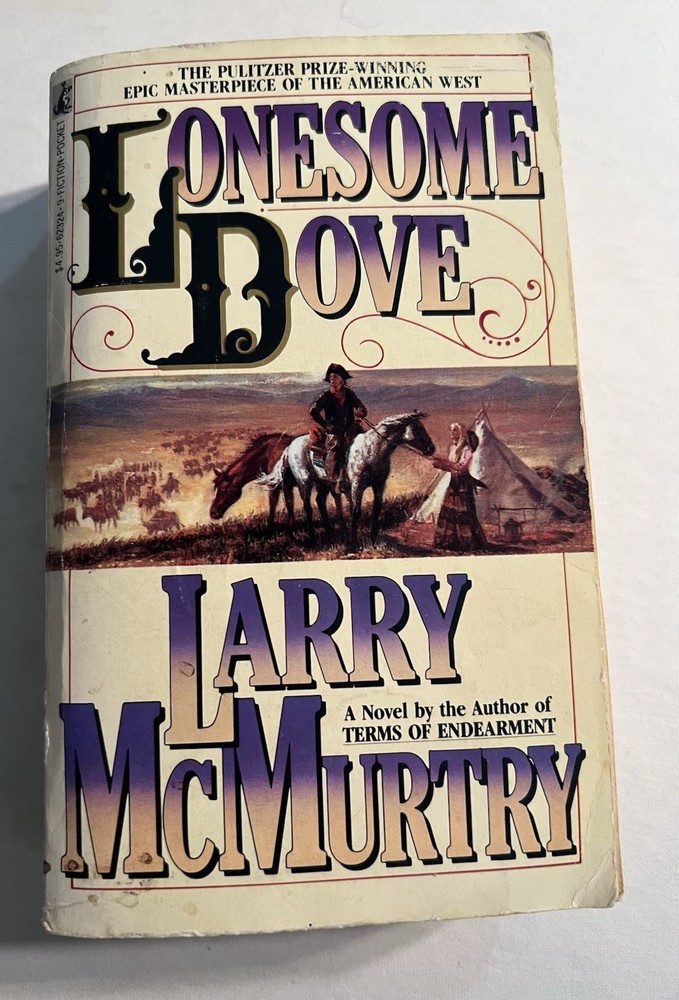 Lonesome Dove by Larry McMurtry (Pocket Books 1986) Western Epic Masterpiece 1st