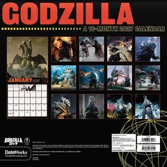 Godzilla Classic 2027 Wall Calendar (Calendar, 2026)