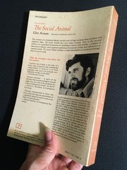 THE SOCIAL ANIMAL Second Edition ELLIOT ARONSON 1976 Social Psychology Sociology