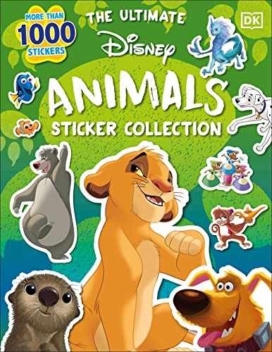 Disney Animals Ultimate Sticker Collection – Paperback, by DK – Very Good