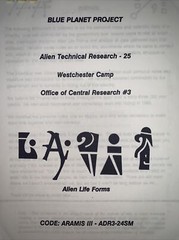 Blue Planet Project: Alien Life Forms Code: Aramis III – ADR3-24SM