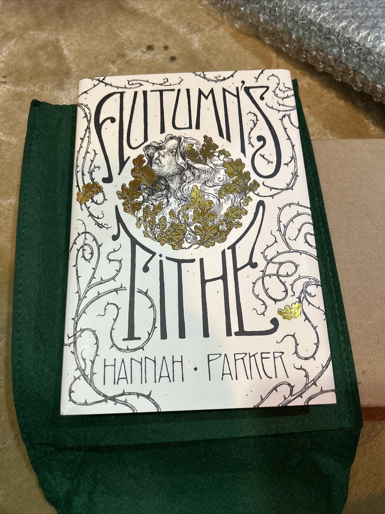 Autumn’s Tithe by Hannah Parker SIGNED STENCILED Bookish Box Exclusive Edition