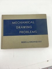 Mechanical Drawing Problems – Edward Berg (1956, Hardcover)