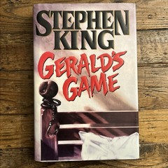 Gerald’s Game by Stephen King (1992, Hardcover) 1st Edition Rare First Printing