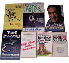 Parenting BOOK LOT Who Will Save Children Classroom Child Abuse Tough Love Dads