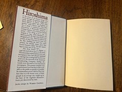 Hiroshima By John Hersey First Edition 1946