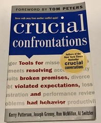 Crucial Confrontations by Kerry Patterson. Paperback book Grenny