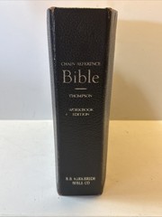 Thompson Chain Reference Bible Self-Pronouncing KJV Workbook Edition