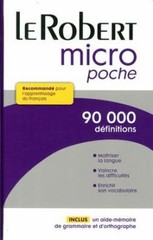 Dictionnaire Le Petit Robert Micro Poche French Edition Collectif