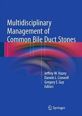 Multidisciplinary Management of Common Bile Duct Stones (2015)