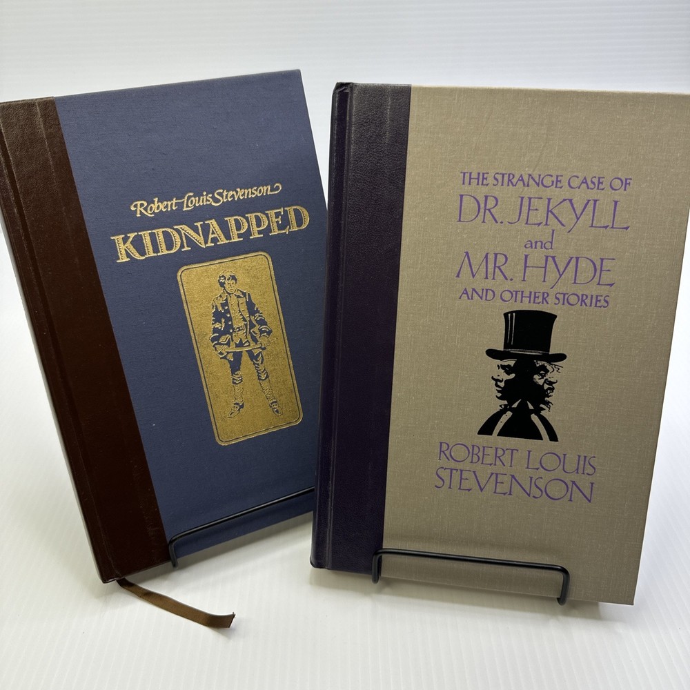 Robert Louis Stevenson Jekyll & Hyde Kidnapped 2 HCs Readers Digest Best Reading
