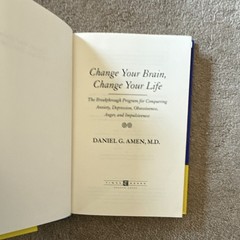 DANIEL G. AMEN M.D. CHANGE YOUR BRAIN CHANGE YOUR LIFE PB 1998 INDEX