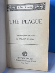 The Plague by Albert Camus (1972, Paperback) Vintage Books Random House
