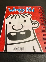 Wimpy Kid Spiral notebook Red 6 3/4 5 1/2 inches