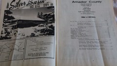 Amador County TRAVEL GUIDE 1972-73 MAPS ADS HISTORY THE MOTHER LODE HWY 88 b1