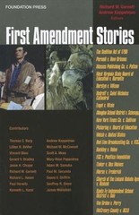First Amendment Stories by Richard W Garnett: Used