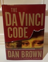 The Da Vinci Code 1st EDITION/PRINTING w/ Skitoma Error-Dan Brown HC Book