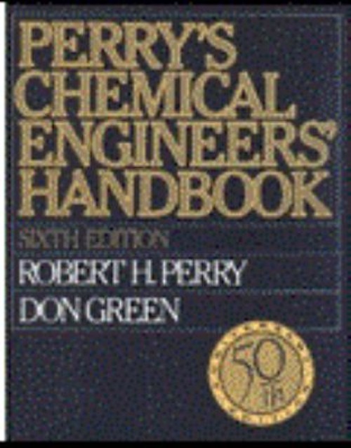 Perry’s Chemical Engineers’ Handbook Hardcover