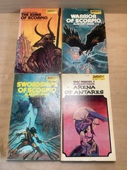 4 1st. Ed. DAW PBKs By: Alan Burt Akers, Dray Prescott Of Antares Vol. #2,3,4,7,