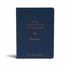 CSB Scripture Notebook, Philippians: Read. Reflect. Respond. – CSB Bibles by Hol