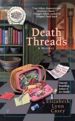 Death Threads (Southern Sewing Circle Mysteries) – VERY GOOD