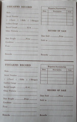 Personal Firearms Record Book by PFRB