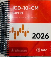 ICD-10-CM Code Book 2026 Spiral-bound