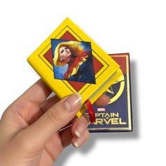 Captain Marvel tiny book full color stunning artwork Insight Editions 1.3 x 1.7