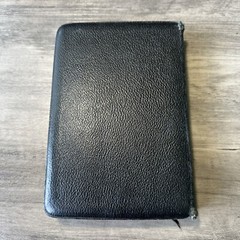 VTG Bound Holy Bible Black French MOROCCO LEATHER Concordance Cambridge Univer