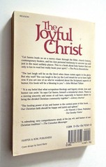 The Joyful Christ – Cal Samra, 1985 sc, Harper & Row