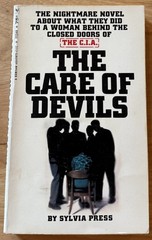 The Care of Devils by Sylvia Press vintage CIA espionage paperback. 1966 Bantam
